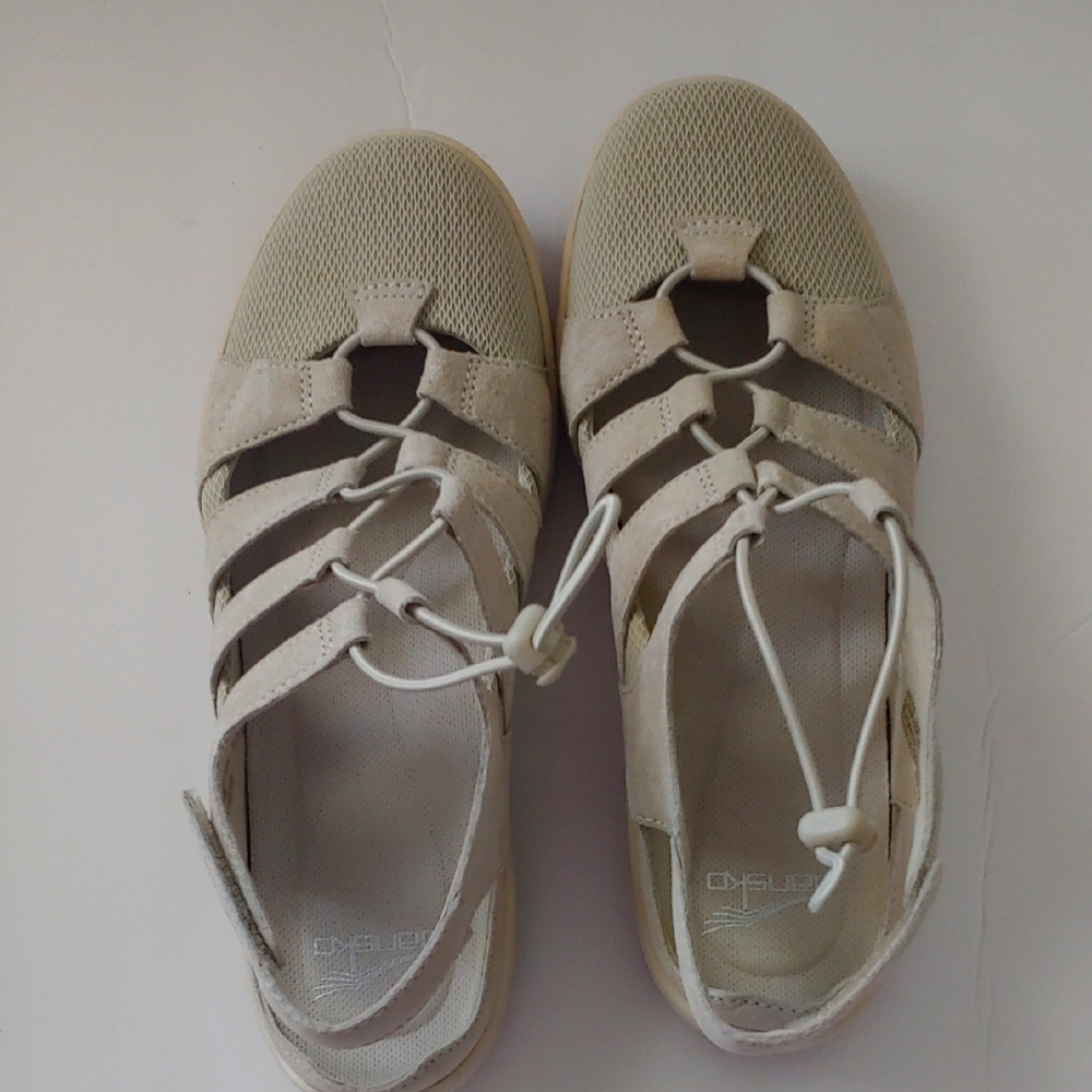 Dansko Cream Athletic Shoes with Comfort and Versatility